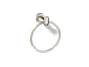 KOHLER K-97898 Kumin towel ring, vibrant brushed nickel
