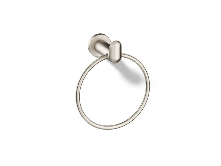KOHLER K-97898 Kumin towel ring, vibrant brushed nickel