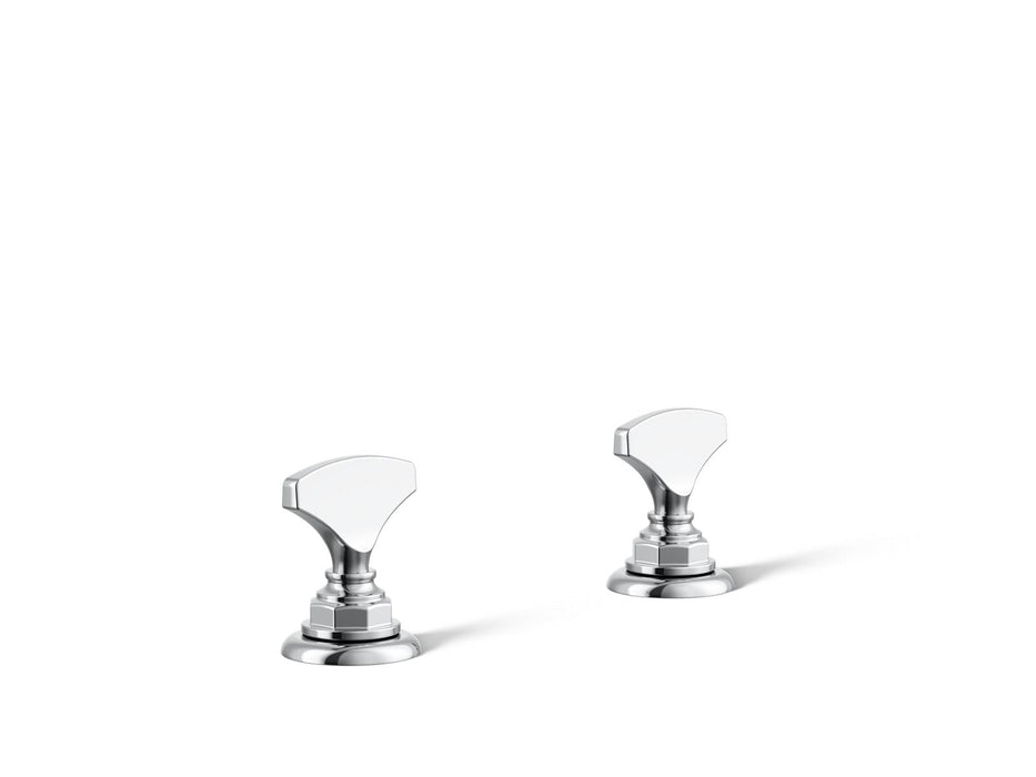KOHLER K-98068-6 Artifacts T-handle bathroom sink faucet handles, polished chrome