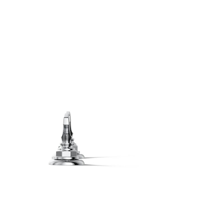 KOHLER K-98068-6 Artifacts T-handle bathroom sink faucet handles, polished chrome - view 3