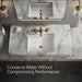 KOHLER K-98068-6 Artifacts T-handle bathroom sink faucet handles, vibrant brushed moderne brass - view 5