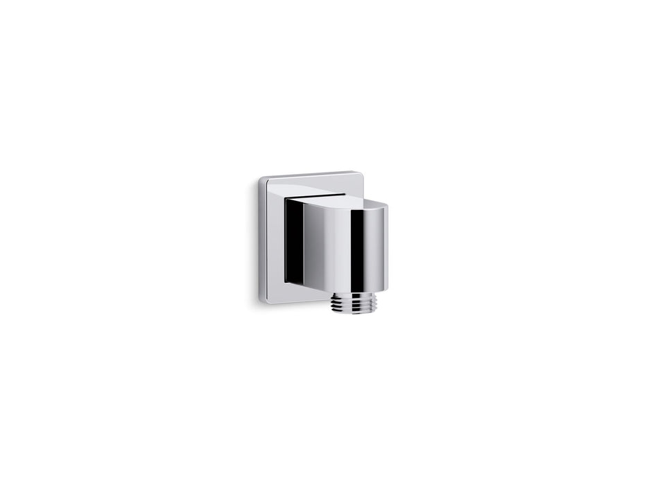 KOHLER K-98351 Awaken Wall-mount supply elbow with check valve, polished chrome