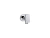 KOHLER K-98353 Exhale Wall-mount supply elbow with check valve, polished chrome