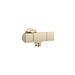 KOHLER K-98355 Exhale Wall-mount handshower holder with supply elbow and volume control, vibrant french gold