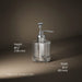 KOHLER K-98630 Artifacts Soap dispenser, polished chrome - view 4
