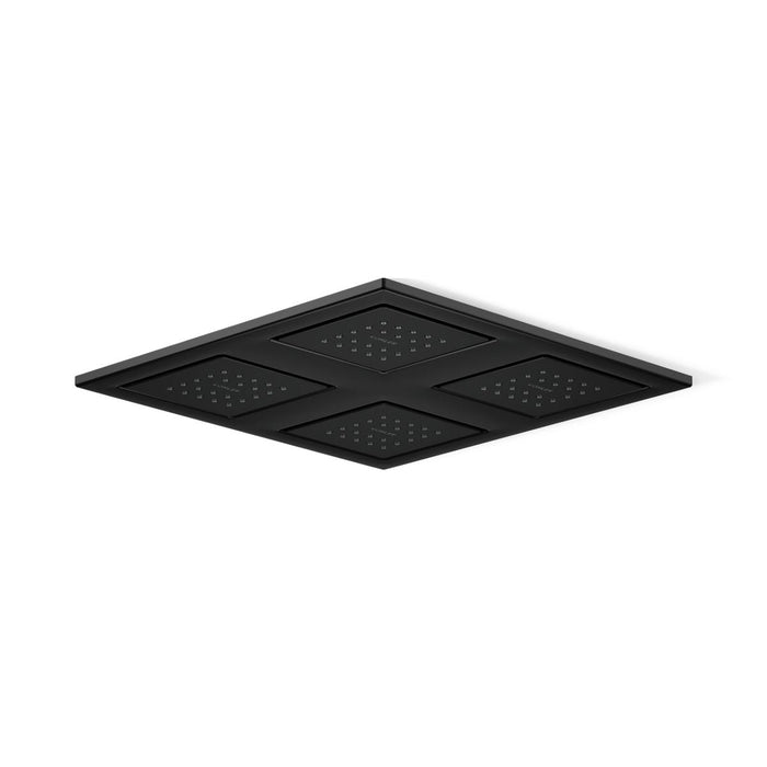 KOHLER K-98740 WaterTile Rain Overhead Shower Panel with Four 22-nozzle Sprayheads, matte black - view 2
