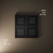 KOHLER K-98740 WaterTile Rain Overhead Shower Panel with Four 22-nozzle Sprayheads, matte black - view 4