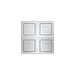 KOHLER K-98740 WaterTile Rain Overhead Shower Panel with Four 22-nozzle Sprayheads, polished chrome - view 3