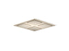 KOHLER K-98740 WaterTile Rain Overhead Shower Panel with Four 22-nozzle Sprayheads, vibrant brushed bronze