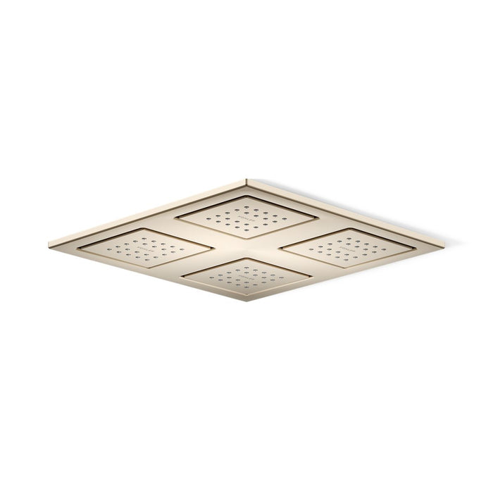 KOHLER K-98740 WaterTile Rain Overhead Shower Panel with Four 22-nozzle Sprayheads, vibrant brushed bronze - view 2