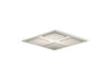 KOHLER K-98740 WaterTile Rain Overhead Shower Panel with Four 22-nozzle Sprayheads, vibrant brushed nickel