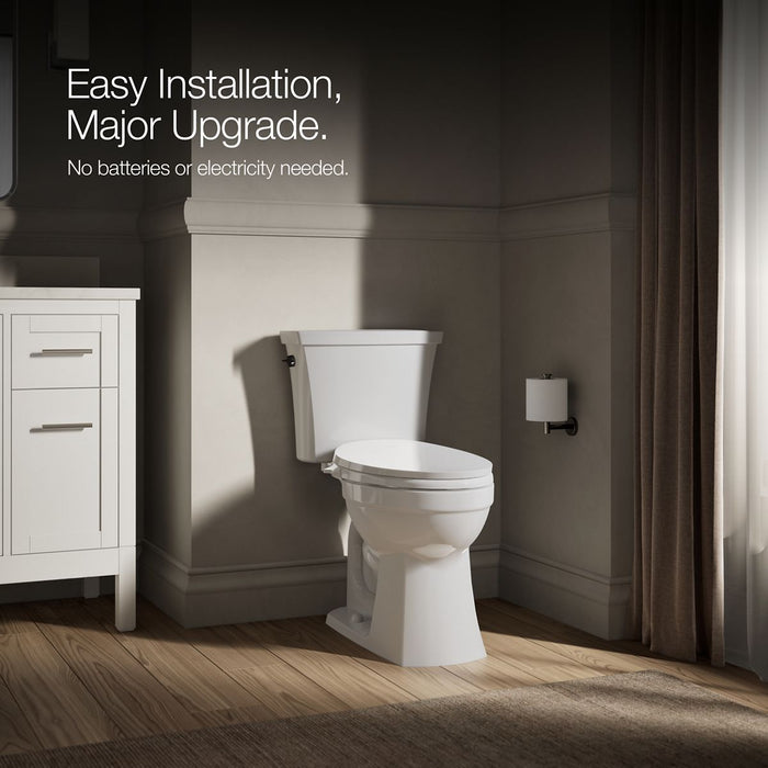 KOHLER K-98804-0 K-98804 PureWash M300 Elongated Manual Bidet Toilet Seat, white - view 3