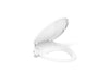 KOHLER K-98804-CP PureWash M300 Elongated manual bidet toilet seat, white