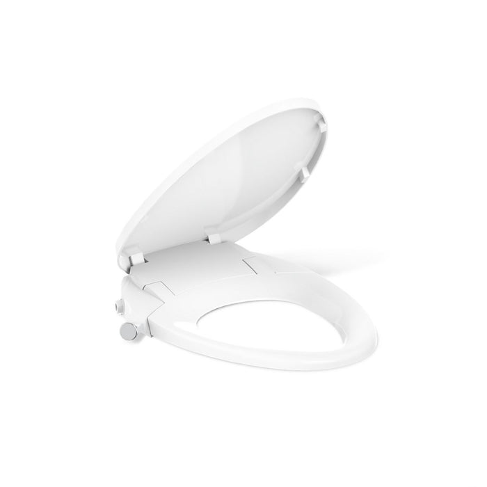 KOHLER K-98804-CP PureWash M300 Elongated manual bidet toilet seat, white - view 5