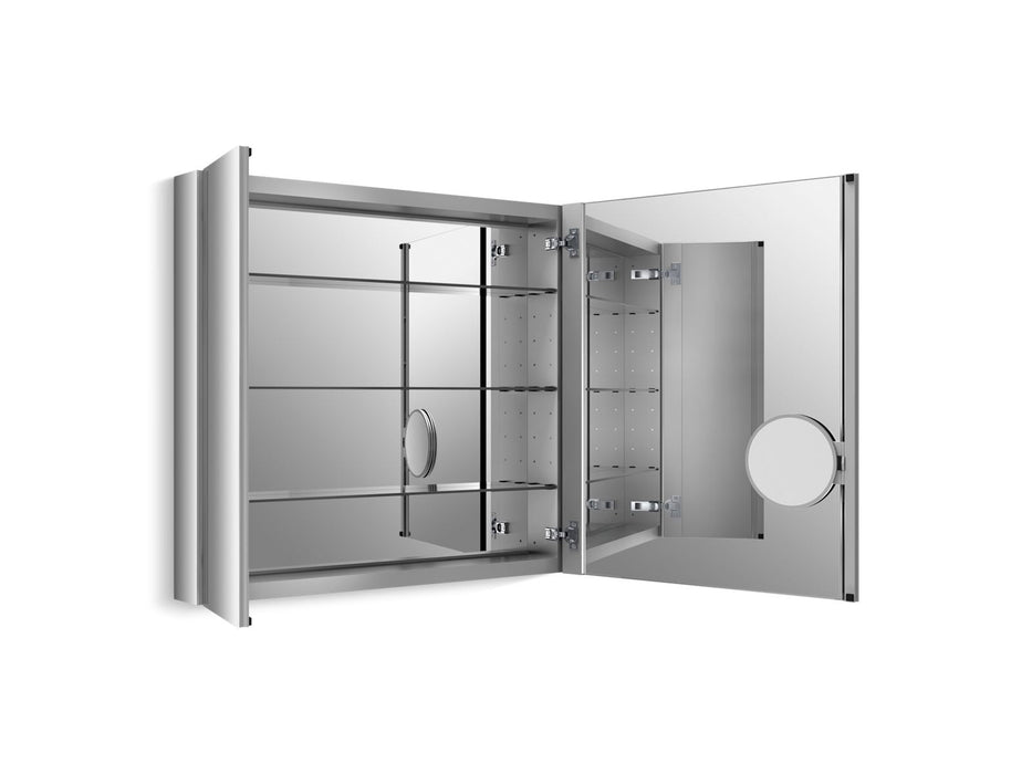 KOHLER K-99009 Verdera 34" x 30" two-door medicine cabinet, not applicable - view 2