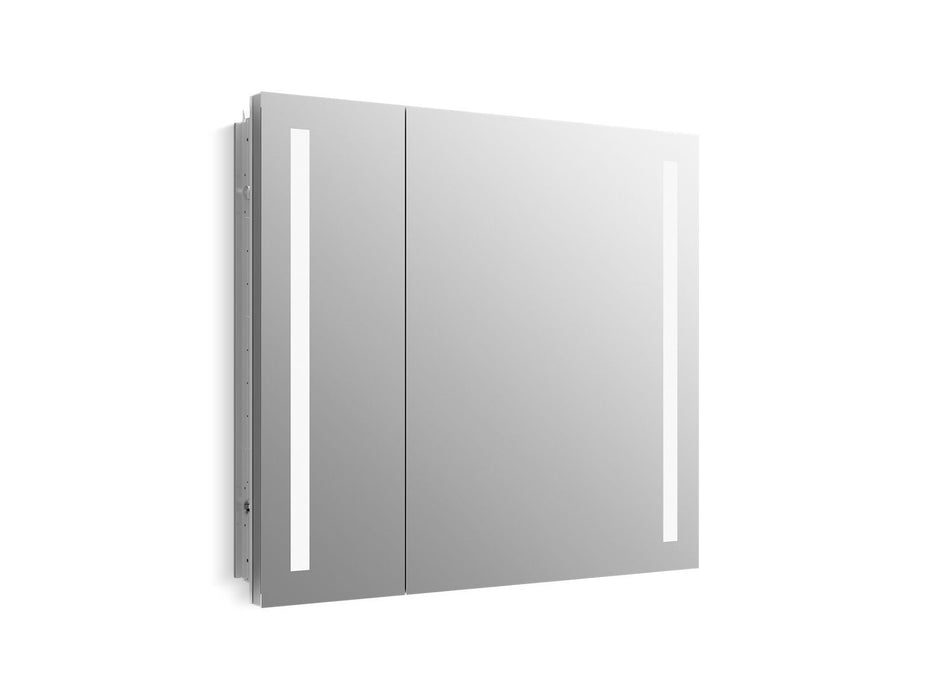 KOHLER K-99009-TLC Verdera 34" x 30" two-doors lighted medicine cabinet, left-hinged, not applicable