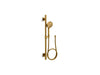 KOHLER K-99242 Awaken G110 2.0 gpm deluxe slidebar kit, vibrant brushed moderne brass