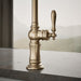 KOHLER K-99262 Artifacts Single-handle kitchen sink faucet with two-function sprayhead, vibrant brushed bronze - view 3