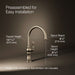 KOHLER K-99263 Artifacts Single-handle kitchen sink faucet, vibrant brushed bronze - view 5