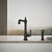KOHLER K-99265 Artifacts Single-handle kitchen sink faucet with side sprayer, matte black - view 2