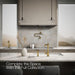 KOHLER K-99265 Artifacts Single-handle kitchen sink faucet with side sprayer, vibrant brushed moderne brass - view 4