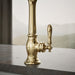 KOHLER K-99265 Artifacts Single-handle kitchen sink faucet with side sprayer, vibrant french gold - view 2