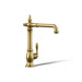 KOHLER K-99266 Artifacts Single-handle kitchen sink faucet, vibrant brushed moderne brass - view 2