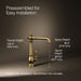 KOHLER K-99266 Artifacts Single-handle kitchen sink faucet, vibrant brushed moderne brass - view 5