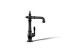 KOHLER K-99267 Artifacts Single-handle bar sink faucet, matte black