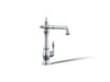 KOHLER K-99267 Artifacts Single-handle bar sink faucet, polished chrome