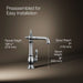 KOHLER K-99267 Artifacts Single-handle bar sink faucet, polished chrome - view 2