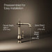 KOHLER K-99267 Artifacts Single-handle bar sink faucet, vibrant brushed bronze - view 4