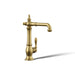 KOHLER K-99267 Artifacts Single-handle bar sink faucet, vibrant brushed moderne brass - view 4