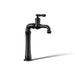 KOHLER K-99268 Artifacts Gentleman's Single-handle bar sink faucet, matte black - view 4