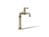 KOHLER K-99268 Artifacts Gentleman's Single-handle bar sink faucet, vibrant brushed bronze