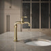 KOHLER K-99268 Artifacts Gentleman's Single-handle bar sink faucet, vibrant french gold - view 2