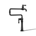 KOHLER K-99271 Artifacts Deck-mount pot filler, matte black - view 3