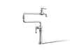 KOHLER K-99271 Artifacts Deck-mount pot filler, polished chrome