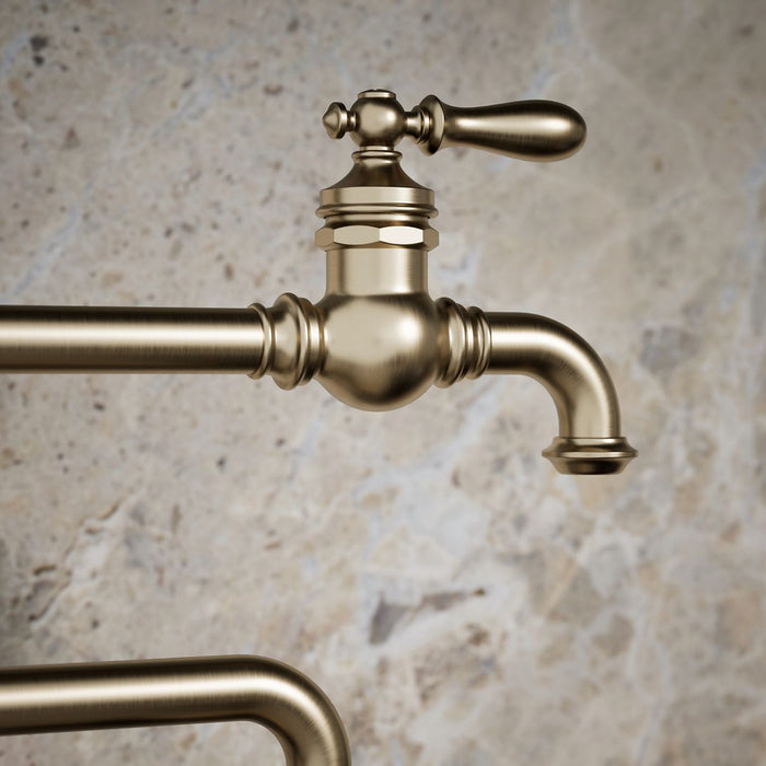 KOHLER K-99271 Artifacts Deck-mount pot filler, vibrant brushed bronze - view 5