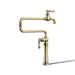 KOHLER K-99271 Artifacts Deck-mount pot filler, vibrant french gold - view 3