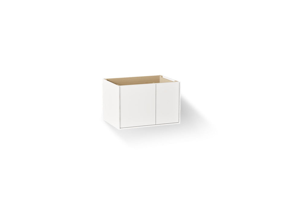KOHLER K-99541-R Jute 30" wall-hung bathroom vanity cabinet, linen white