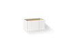 KOHLER K-99543-R Jute 36" wall-hung bathroom vanity cabinet, linen white