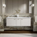 KOHLER K-99548 Jute 60" wall-hung bathroom vanity cabinet, linen white - view 5