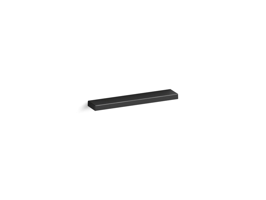KOHLER K-99688 Jute 3" cabinet pull, black