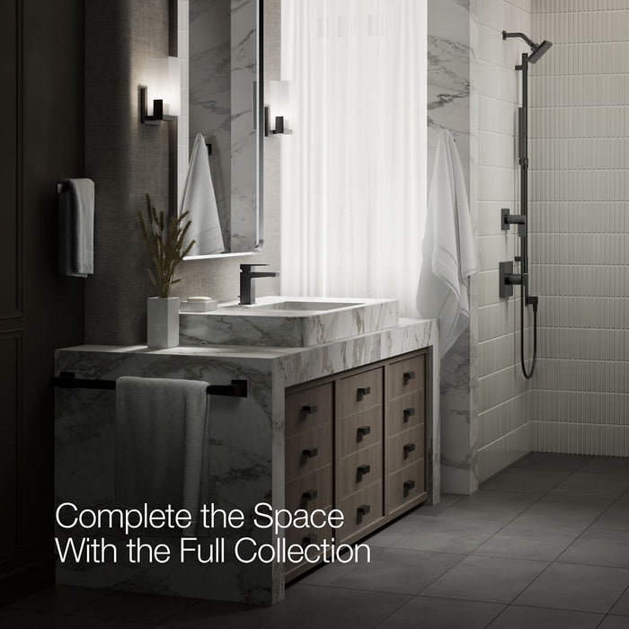 KOHLER K-99760-4N Honesty Single-handle bathroom sink faucet, 0.5 gpm, matte black - view 4