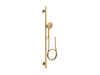 KOHLER K-99898-G Awaken G110 42" three-function handshower kit, 1.75 gpm, vibrant brushed moderne brass