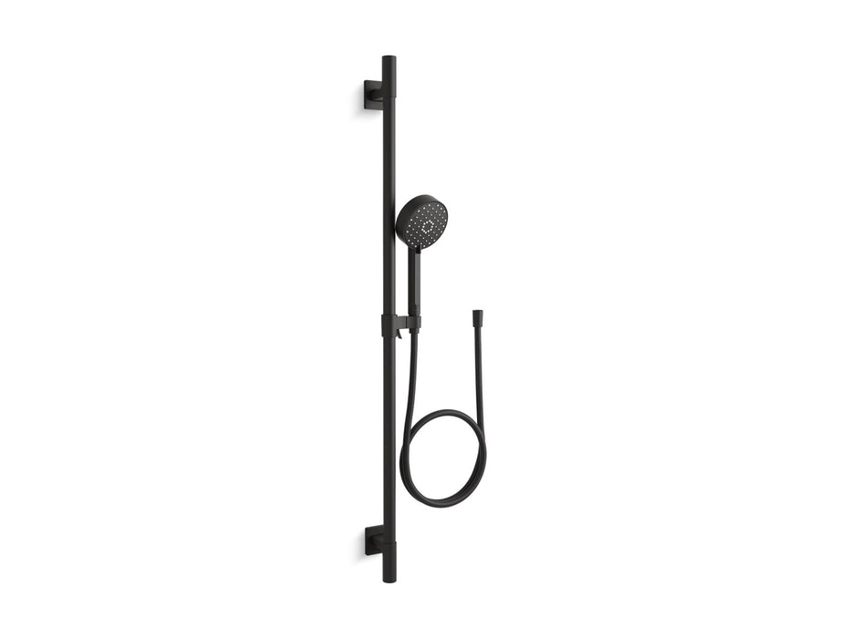 KOHLER K-99898 Awaken G110 42" Deluxe Four-function Handshower Kit, 2.5 GPM, matte black