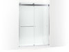 KOHLER K-CA33780-10L Stoneridge 80-5/16" H frameless sliding shower door with 3/8" -thick Crystal Clear glass
