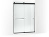 KOHLER K-CA33780-10L Stoneridge 80-5/16" H frameless sliding shower door with 3/8" -thick Crystal Clear glass