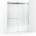 KOHLER K-CA33781-10L Stoneridge 80-5/16" H frameless sliding shower door with 3/8" -thick Crystal Clear glass